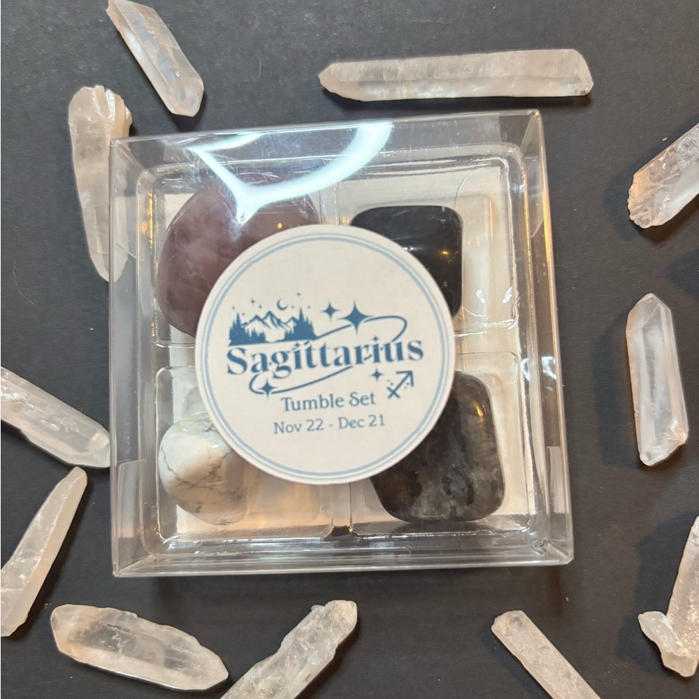 Sagittarius Tumble Stone Set